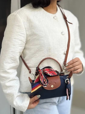 کیف لانگ چمپ کد 3700 (سرمه‌ای)