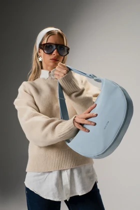 کیف دوشی زنانه دیوید جونز DAVID JONES مدل CM7561