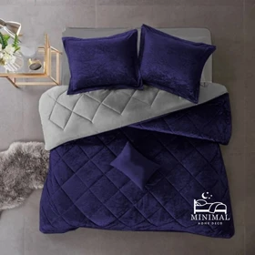 روتختی مینیمال مخمل طرح لوزی