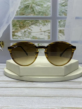 عینک آفتابی Ray-Ban RB 4334D فریم ترکیبی کائوچو و فلز با عدسی کریستال و استاندارد UV400