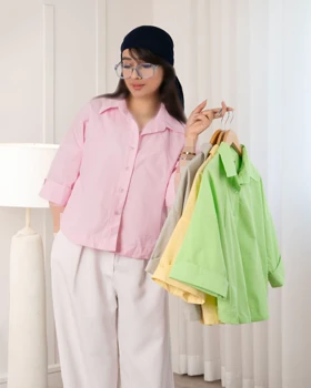 شومیز لینن شکیبا کد 29539