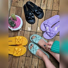 اسلیپر پاپیونی چرم