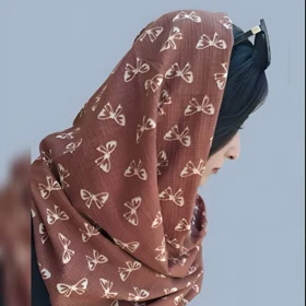 شال زنانه مدل پروانه ای شیک