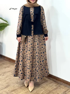 ست پیراهن مانتویی و وست آتیسا 2