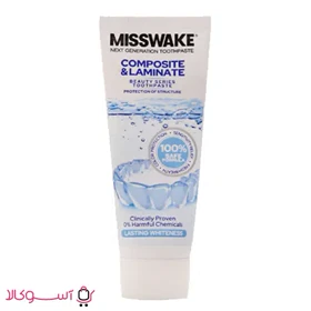 خمیر دندان میسویک مناسب دندان های کامپوزیت و لمینت شده حجم 75 میل