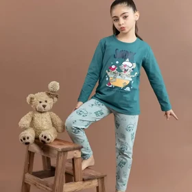 بلوز شلوار دخترانه جانا کد 6167