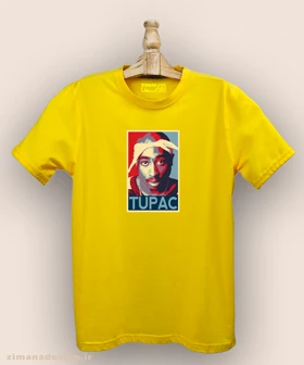 تیشرت مردانه و زنانه طرح توپاک کد 952