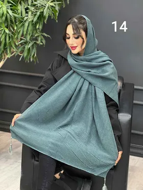 شال پلیسه ساده