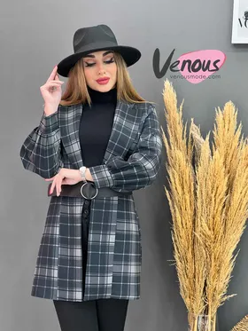 مانتو کتی مازراتی چهارخونه