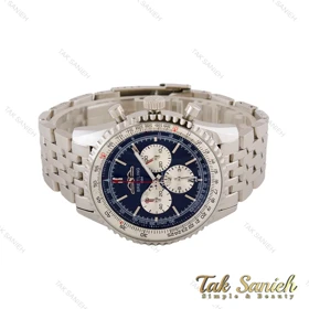 ساعت برایتلینگ مردانه NAVITIMER نقره ای صفحه مشکی Breitling-4778-G