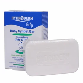 پن شستشوی صورت و بدن کودک هیدرودرم Hydroderm مدل Baby Syndet Bar