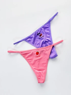 شورت بکلس نخ پنبه طرح میوه