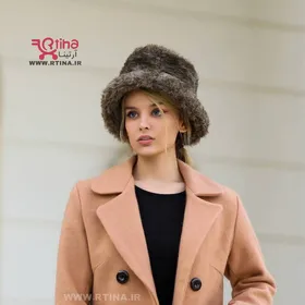 کلاه خز دار زنانه و دخترانه مدل باکت Womens Bucket Hat