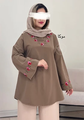 مانتو گلدوزی گیسو