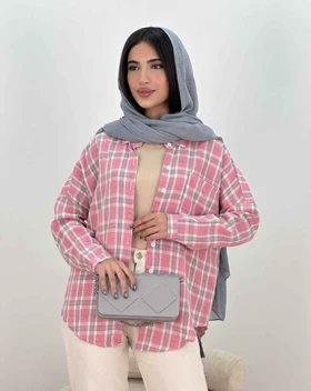 مانتو چهارخونه نارین (41)کد 4101