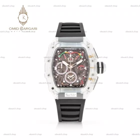 ساعت مچی ریچارد میل کورنوگراف قاب پلاستیکی مشکی Richard Mille
