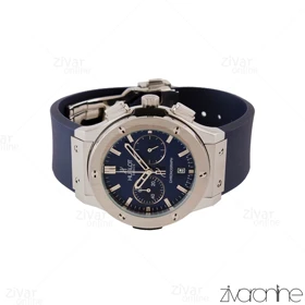 ساعت هابلوت مردانه کلاسیک فیوژن سه موتوره سیلور سرمه ای 105641