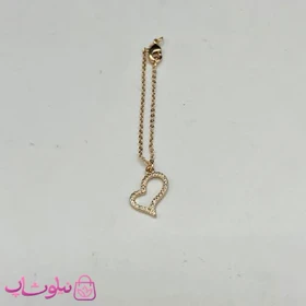 آویز ساعت زنانه ysx طرح قلب نامنظم کد 899