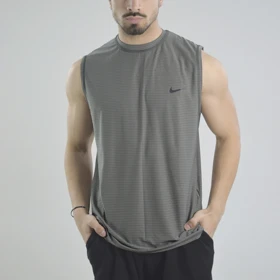 رکابی ورزشی مردانه نایک مدل VHD-Dri Fit-4K0993 طوسی