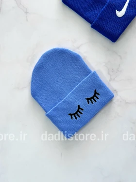 کلاه بافتنی زنانه طرح دار