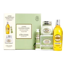 ست مراقبت از بدن بادام لوکسیتان کوفه گورمان آماند L’OCCITANE Coffret Gourmand Amande
