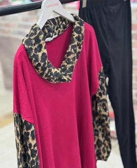 ست راحتی سایز بزرگ زنانه سکسن کد66670