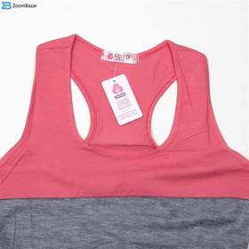 ست نیم‌تنه و شورت ورزشی زنانه کوزا مدل 9140-6 رنگ گلبهی