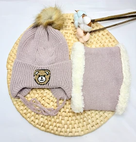 کلاه و شالگردن بچگانه دخترانه و پسرانه