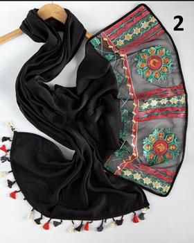 شال سوزندوزی نخی