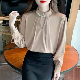 شومیز زنانه مجلسی مرواریدی وارداتی