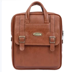 کیف چرمی اداری فوروارد کد FORWARD - MT006 (عسلی)