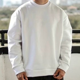 دورس سفید بیسیک لش سه نخ درجه یک گرماژ بالا * پنبه گرد باف