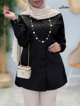 3384-شومیز ساتن