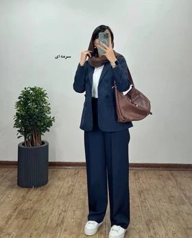 ست کت و شلوار دیپلمات فرین