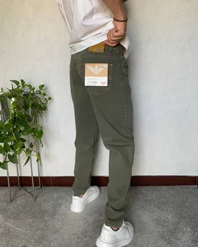 شلوار مام کتان EMPORIO ARMANI سبز