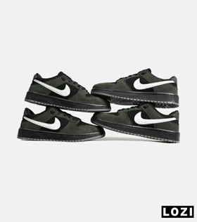 کفش کتانی مردانه و زنانه مشکی سبز نایک NIKE SB Dunk