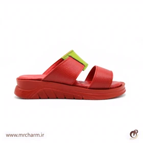 صندل لژدار تمام چرم زنانه mrc2117-02