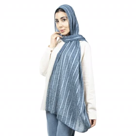 شال طرح راه راه زنانه - 39251738