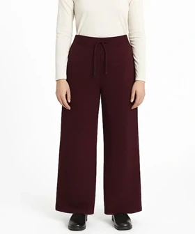 شلوار بافت زنانه فلاویا Flavia کد W1316169KN (زرشکی)