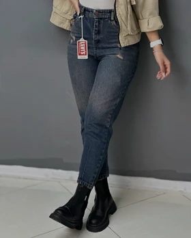 شلوار جین مام استایل