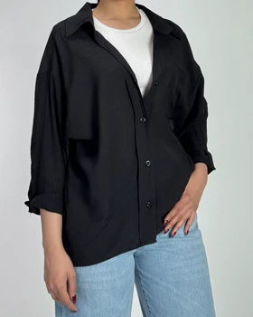 شومیز شیشه ای طرح دار کد 500532