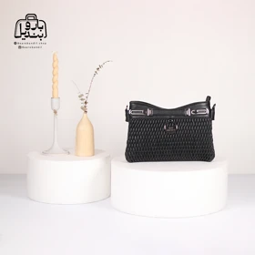 کیف زنانه دوشی دنیز جنوا Deniz Jenova کد 0073 طرح گندمی