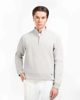 پلیور مردانه نیم زیپ کد M1102