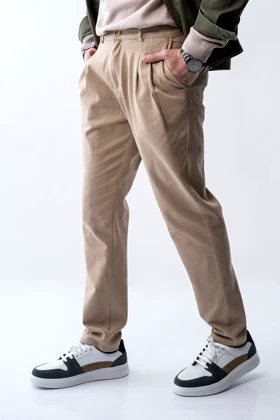 شلوارکتان پیلی دار مردانه