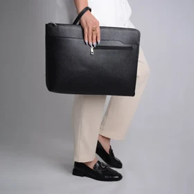 کیف چرم مدارک مدل مدیران