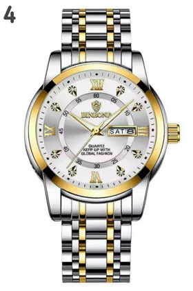 ساعت مچی مردانه قاب استیل بین باند.BIN BOND، ساعت ضداب مردانه بین باند