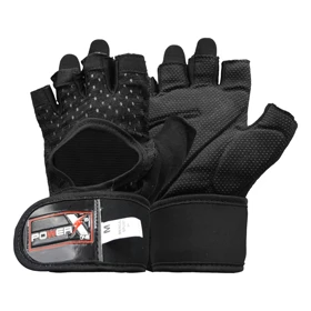 دستکش بدنسازی زنانه پاورایکس مدل 404K1371 مشکی