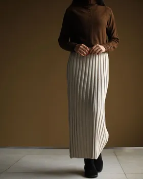 دامن پلیسه beige