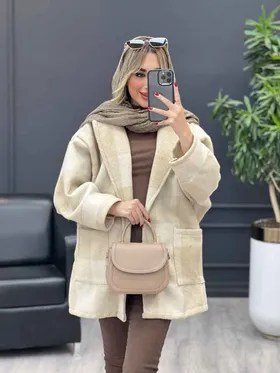 پالتو جلو باز یقه انگلیسی