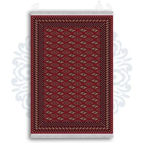 فرشینه از جنس پارچه هازان مخمل ترک طرح سنتی و مدرن برند دفه کد DDSS245